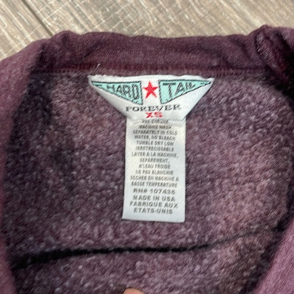 Hard Tail with Elastic Band Eggplant Color top - Picture 3 of 3